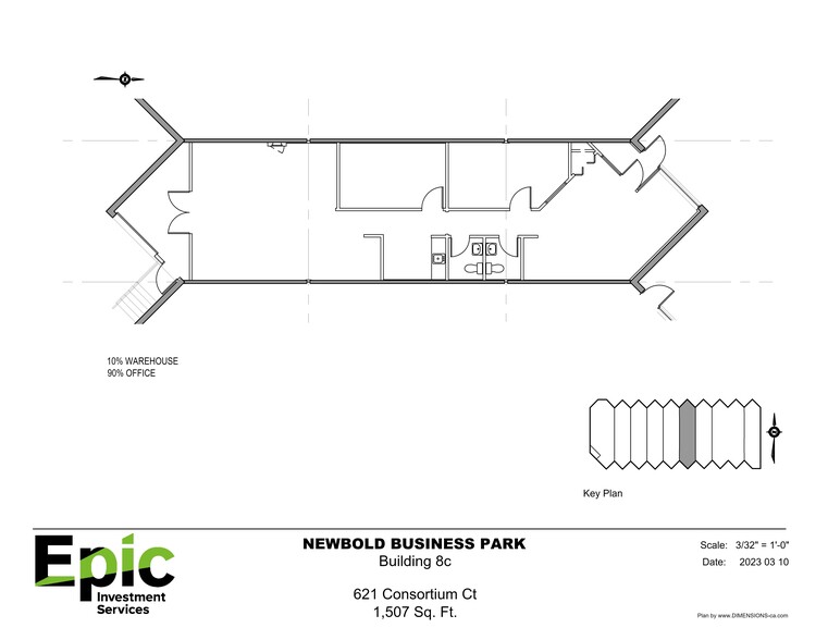 150-241 Consortium Crt, London, ON for rent - Site Plan - Image 2 of 2