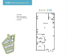 6185 Cornerstone Ct E, San Diego, CA for rent Floor Plan- Image 1 of 1