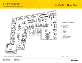 84 State St, Boston, MA for rent Floor Plan- Image 2 of 2