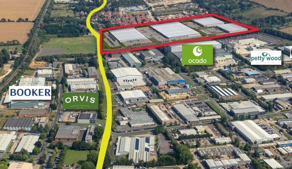 Walworth Rd, Andover to rent Aerial- Image 1 of 3