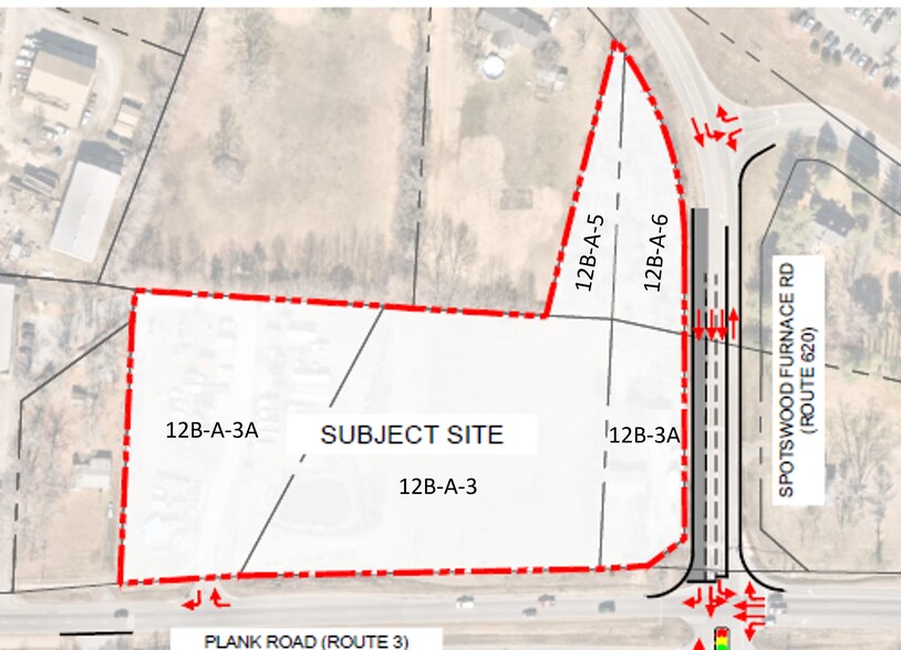 Plank Rd & Spotswood Furnace Rd, Fredericksburg, VA for sale - Building Photo - Image 1 of 1