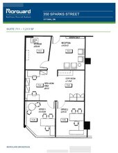 350 Sparks St, Ottawa, ON for rent Floor Plan- Image 1 of 1