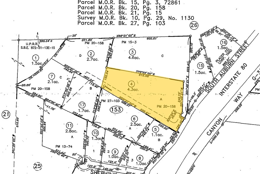 1213 S Auburn St, Colfax, CA for sale - Plat Map - Image 3 of 3