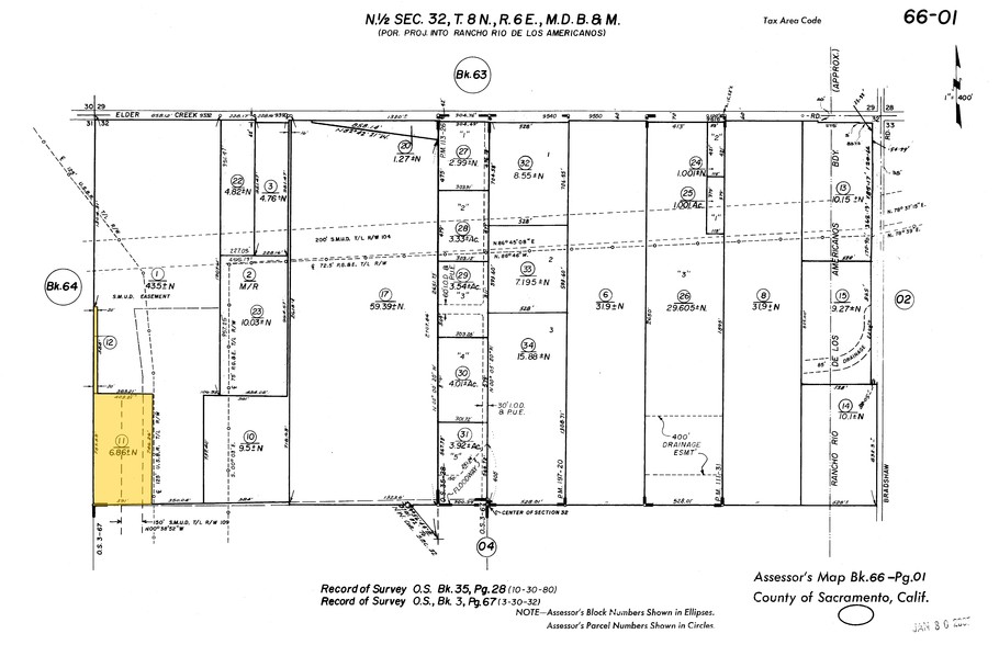 9300 Tokay Ln, Sacramento, CA for sale - Plat Map - Image 3 of 4