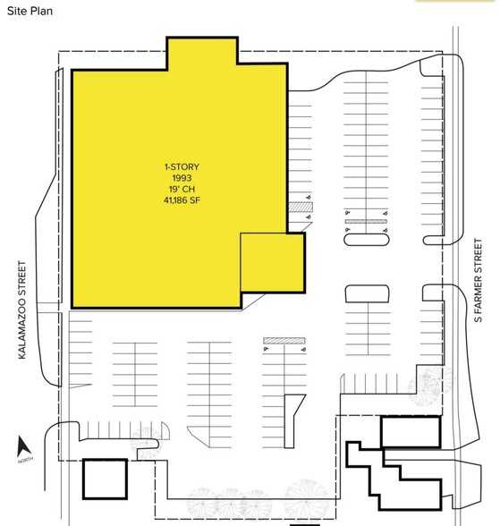 114-120 S Farmer St, Otsego, MI for rent - Site Plan - Image 3 of 3