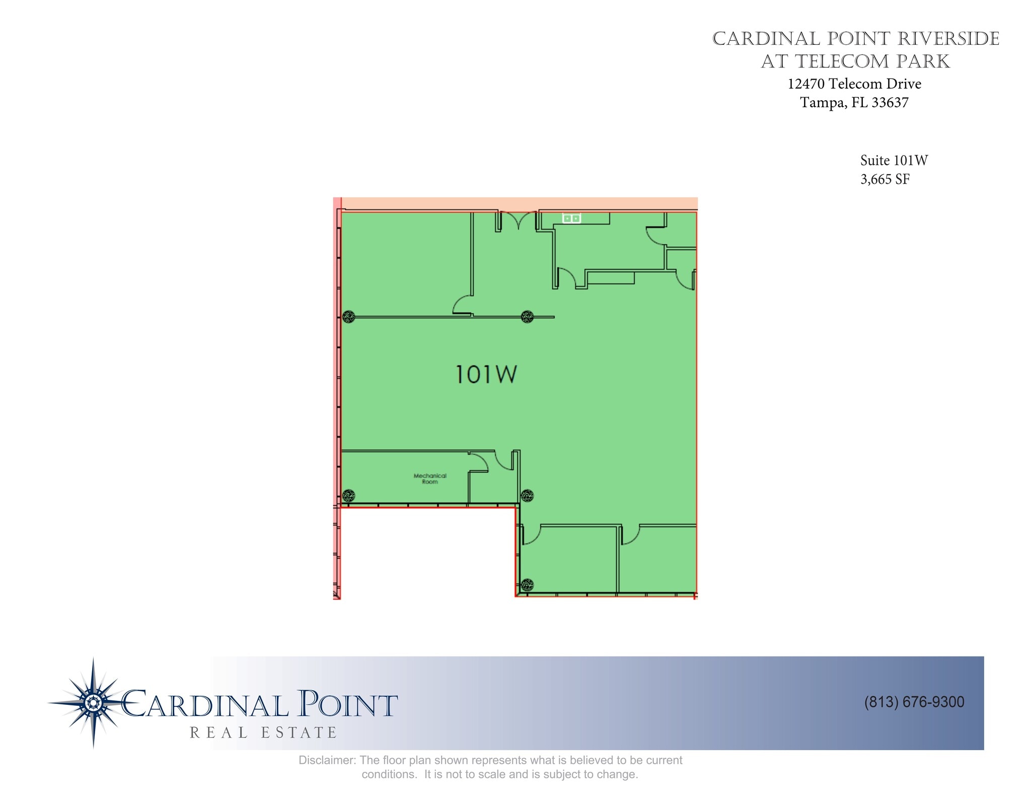 12470 Telecom Dr, Tampa, FL to rent Site Plan- Image 1 of 9