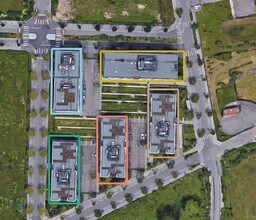 Lyon, RHO - Aerial map view