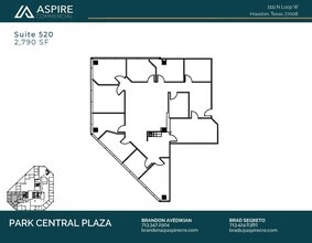 1111 N Loop W, Houston, TX to rent Floor Plan- Image 1 of 2