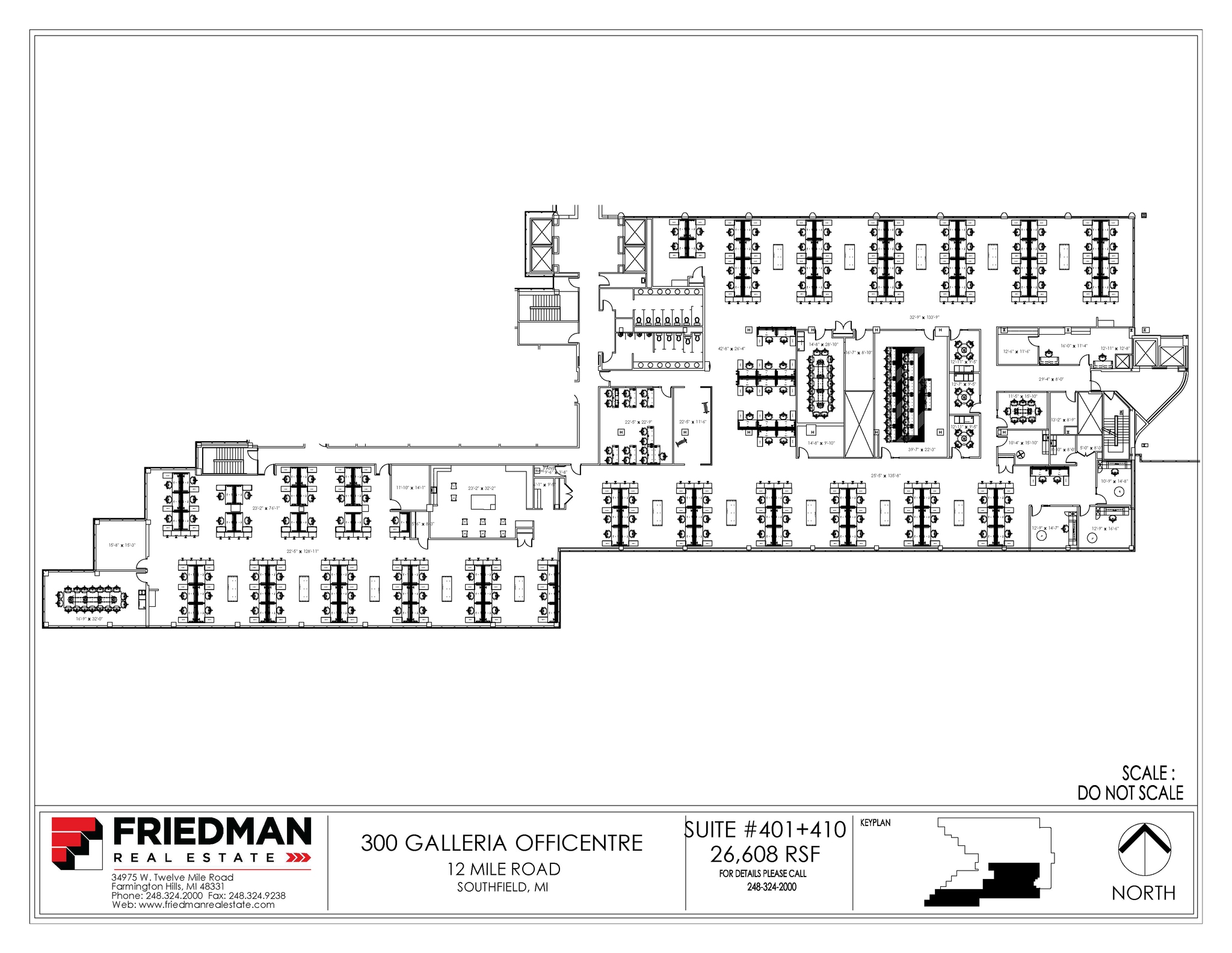 300 Galleria Officentre, Southfield, MI to rent Floor Plan- Image 1 of 3