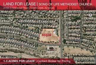 More details for NW Queen Creek & Sossaman Rd, Queen Creek, AZ - Land for Rent