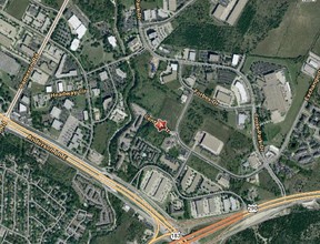 1609 Centre Creek Dr, Austin, TX - aerial  map view