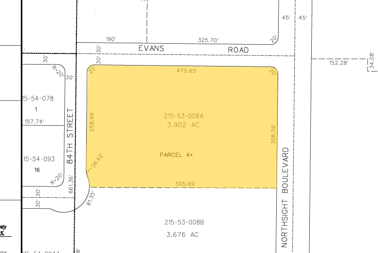 14300 N Northsight Blvd, Scottsdale, AZ for rent - Plat Map - Image 2 of 25