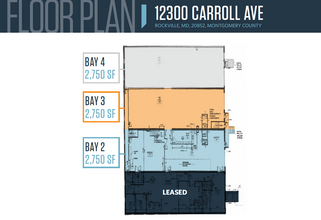 12300 Carroll Ave, Rockville, MD for rent Floor Plan- Image 1 of 1