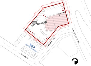 3141 E Coast Hwy, Newport Beach, CA for rent Site Plan- Image 2 of 3