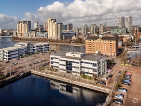 Waterfront Quay, Salford, GTM - AERIAL map view - Image1