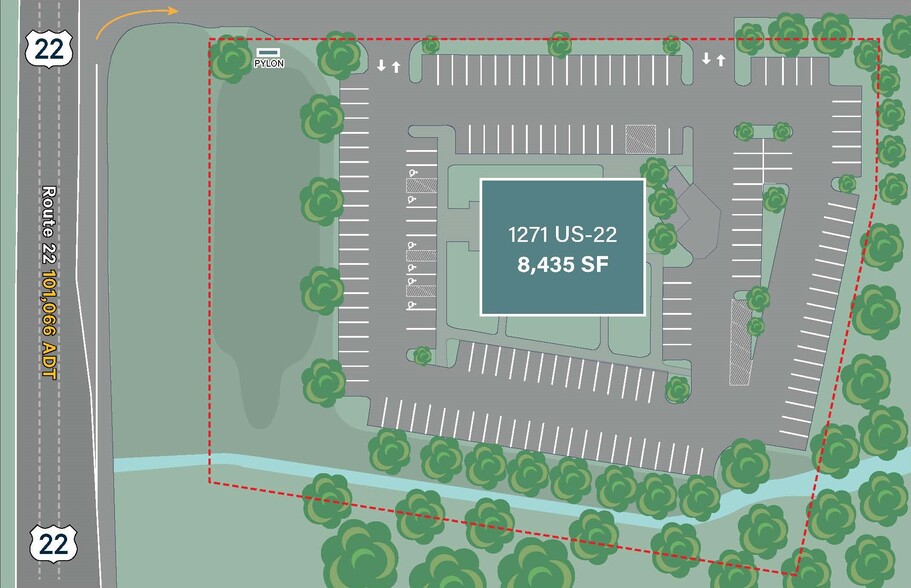 1271 Us Highway 22, Bridgewater, NJ for rent - Site Plan - Image 2 of 7