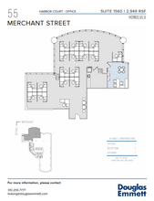 55 Merchant St, Honolulu, HI for rent Floor Plan- Image 1 of 1