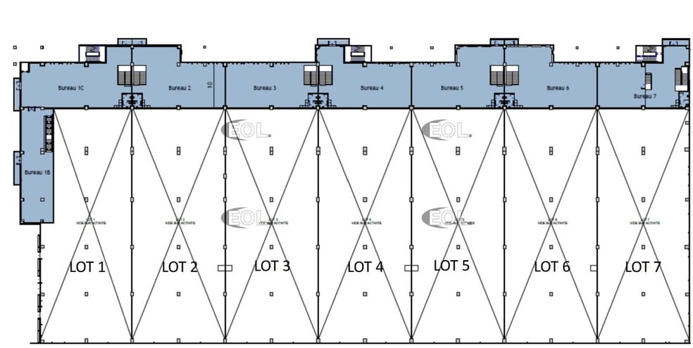 Light Industrial in Argenteuil to rent - Floor Plan - Image 3 of 6