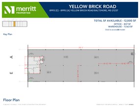 8967-8987 Yellow Brick Rd, Rosedale, MD to rent Floor Plan- Image 1 of 1