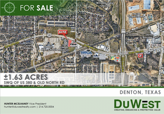 More details for 2480 East University Drive & Old North Rd, Denton, TX - Land for Sale