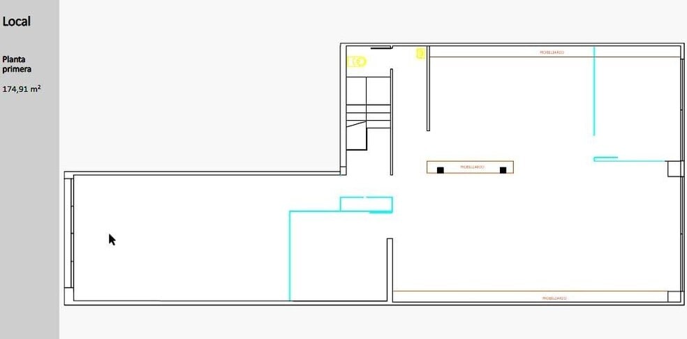 Retail in Cádiz, Cádiz for sale - Typical Floor Plan - Image 3 of 4