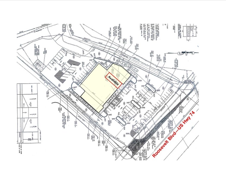 2515 W Roosevelt Blvd, Monroe, NC for sale - Site Plan - Image 1 of 1