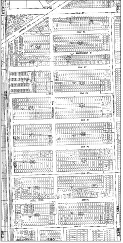 309-315 W 23rd St, Chicago, IL for sale - Plat Map - Image 1 of 1