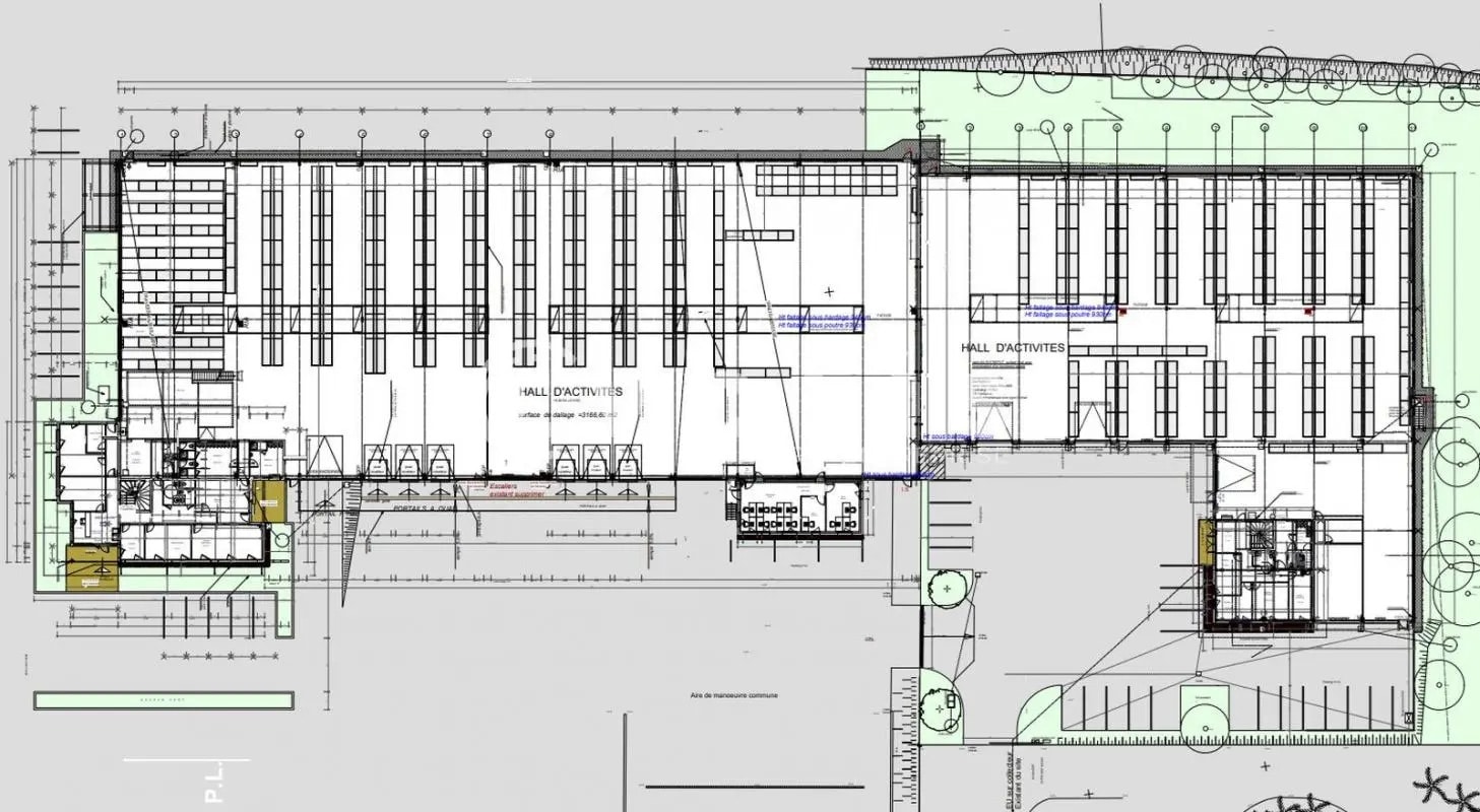Light Industrial in Saint-Priest to rent Floor Plan- Image 1 of 9