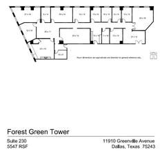 11910 Greenville Ave, Dallas, TX for rent Floor Plan- Image 1 of 1