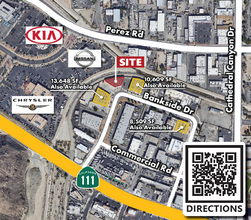 36425 Bankside Dr, Cathedral City, CA - aerial  map view