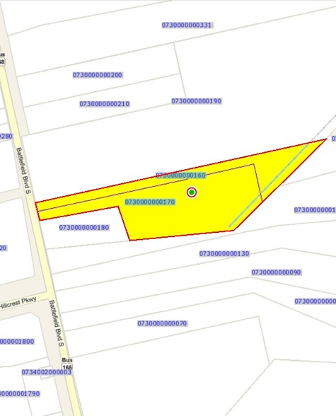 1741 S Battlefield Blvd, Chesapeake, VA for sale - Plat Map - Image 3 of 3