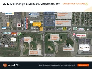 2232 Dell Range Blvd, Cheyenne, WY to rent Aerial- Image 2 of 2