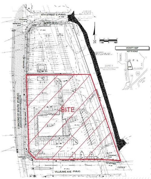 633 Concord St, South Saint Paul, MN for rent - Site Plan - Image 2 of 2