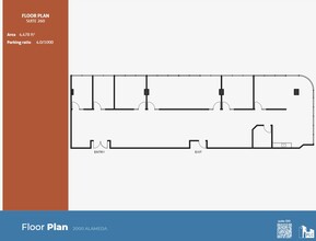 2000 Alameda de las Pulgas, San Mateo, CA for rent Floor Plan- Image 1 of 1