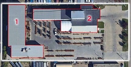 7504 52 St NW, Edmonton, AB - AERIAL map view