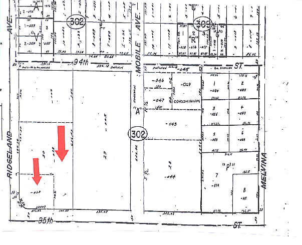 6310-6356 W 95th St, Oak Lawn, IL to rent - Plat Map - Image 2 of 19