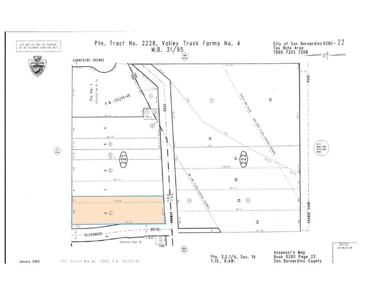 948 E Norman Rd, San Bernardino, CA for sale - Plat Map - Image 2 of 2