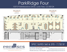 10375 Park Meadows Dr, Lone Tree, CO to rent Floor Plan- Image 1 of 2