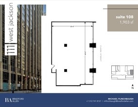 111 W Jackson Blvd, Chicago, IL to rent Floor Plan- Image 1 of 1