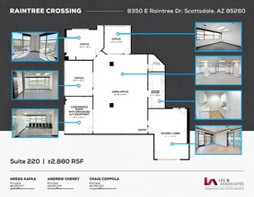 8350 E Raintree Dr, Scottsdale, AZ for rent Floor Plan- Image 1 of 11