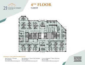 21 Church St, Rockville, MD for rent Floor Plan- Image 1 of 2