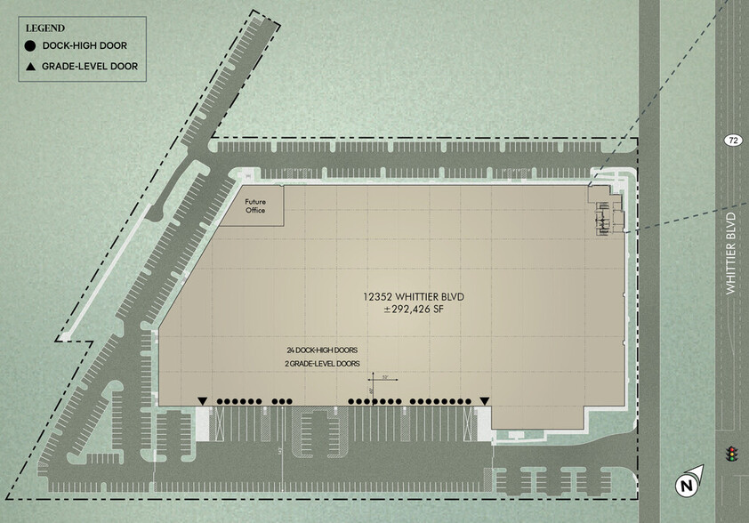 12352 Whittier Blvd, Whittier, CA for rent - Site Plan - Image 2 of 2