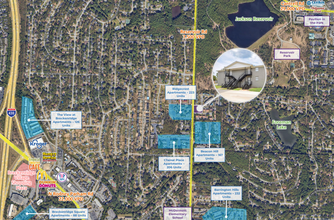 2 Meredith Ct, Little Rock, AR - aerial  map view