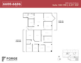 6600 Lyndon B Johnson Fwy, Dallas, TX for rent Floor Plan- Image 2 of 2