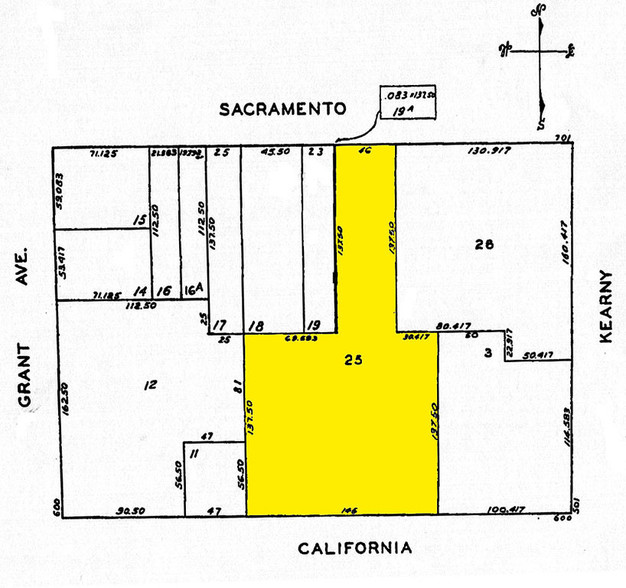 650 California St, San Francisco, CA for rent - Plat Map - Image 2 of 22