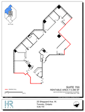 25 Sheppard Ave W, Toronto, ON for rent Floor Plan- Image 1 of 1