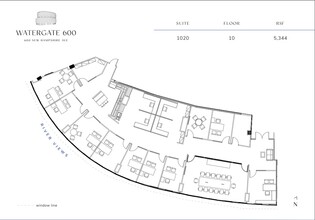 600 New Hampshire Ave NW, Washington, DC for rent Floor Plan- Image 1 of 1