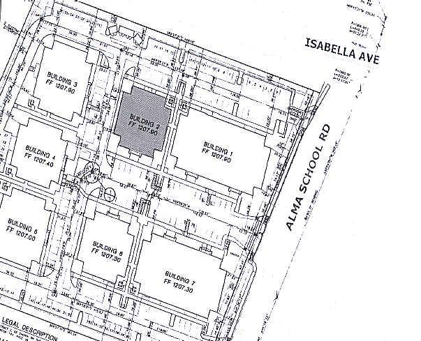 1830 S Alma School Rd, Mesa, AZ for sale - Plat Map - Image 2 of 2