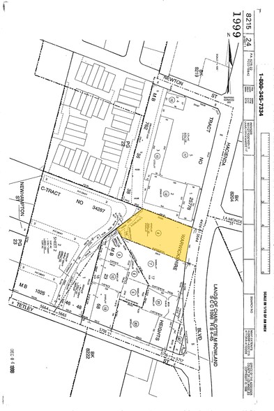 2211 S Hacienda Blvd, Hacienda Heights, CA for sale - Plat Map - Image 1 of 1