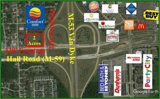 More details for M-59 Hall Rd, Utica, MI - Land for Rent